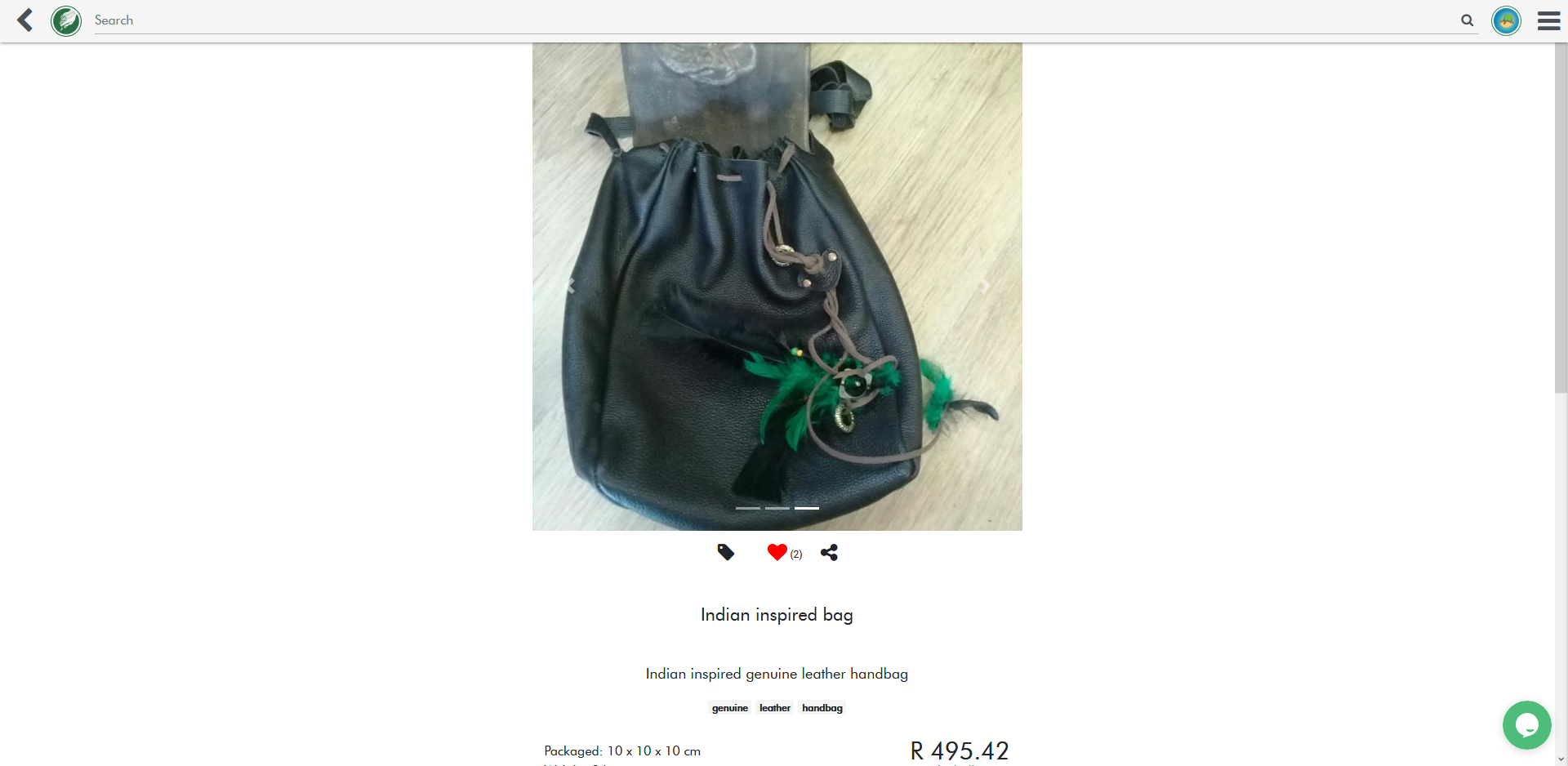 Crafted Arts product page